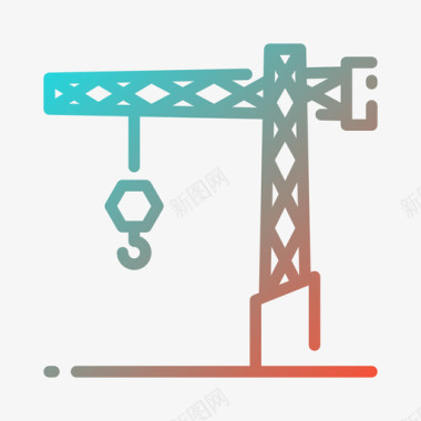 起重机劳动节2坡度图标图标