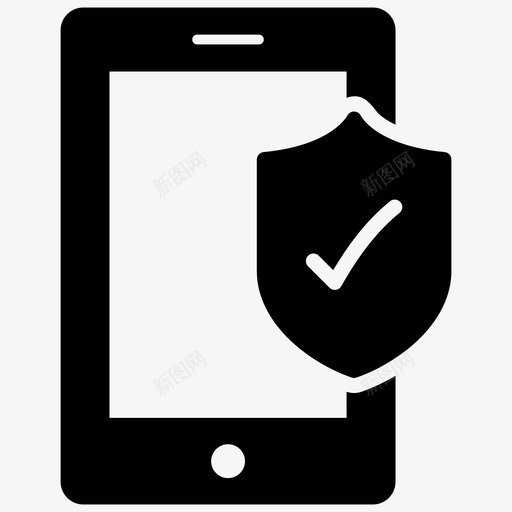 移动安全数据保护手机保护图标svg_新图网 https://ixintu.com 保护 图标 字形 安全 手机 技术 数据 用户界面 移动 验证