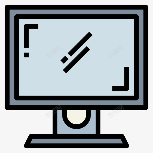 计算机教师3线性颜色图标svg_新图网 https://ixintu.com 教师 线性 计算机 颜色