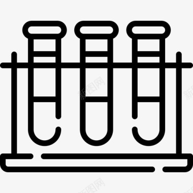 试管健康84线性图标图标