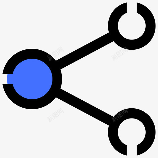 分享照片社交媒体蓝色图标svg_新图网 https://ixintu.com 分享 媒体 照片 社交 蓝色