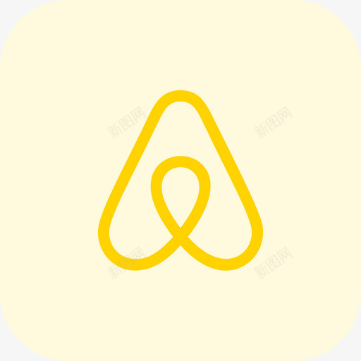 Airbnb社交标志tritone图标svg_新图网 https://ixintu.com Airbnb tritone 标志 社交