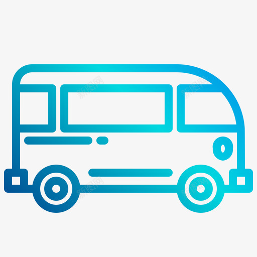 VanReggaeMusic1线性Gradient图标svg_新图网 https://ixintu.com Gradient Music Reggae Van 线性