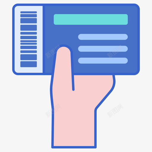 门票夜总会直线颜色图标svg_新图网 https://ixintu.com 夜总会 直线 门票 颜色