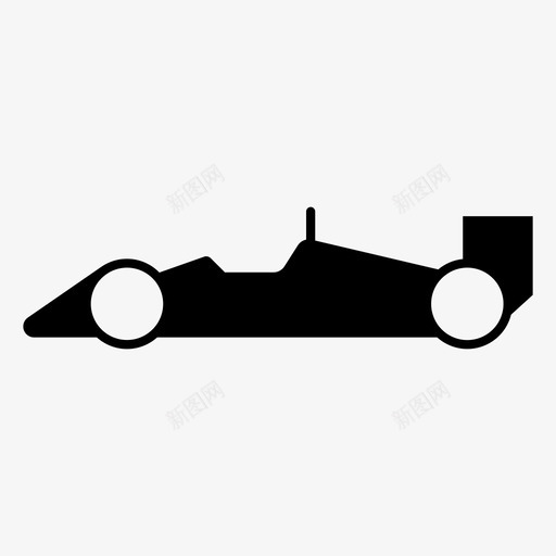 赛车f1赛车手图标svg_新图网 https://ixintu.com f1 赛车 超速 车手 运输