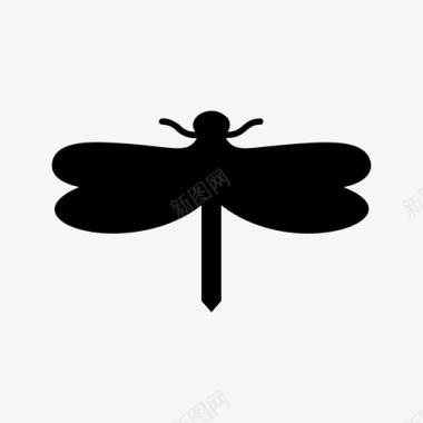 蝴蝶动物飞虫图标图标