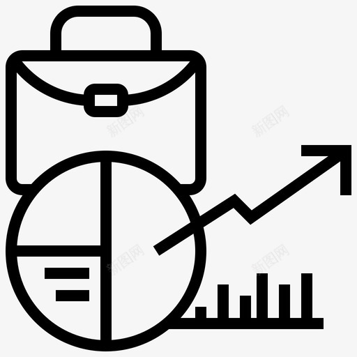 图表分析商业数据图标svg_新图网 https://ixintu.com 分析 商业 图表 数字 数据 营销