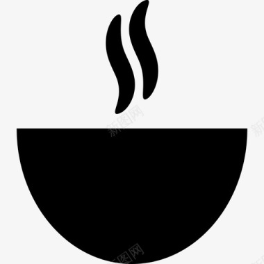 碗咖啡杯子图标图标