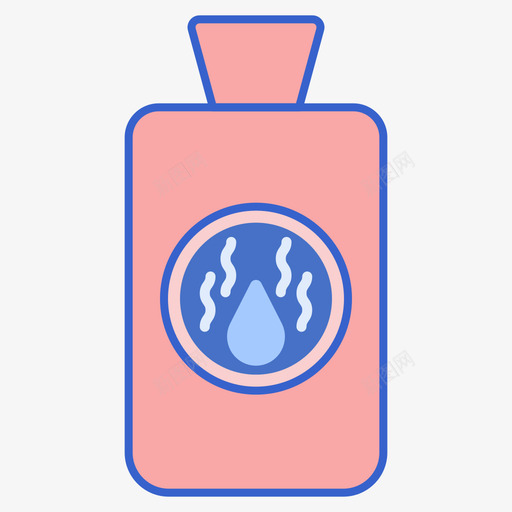 热水瓶冬季旅行线性颜色图标svg_新图网 https://ixintu.com 冬季 旅行 热水瓶 线性 颜色
