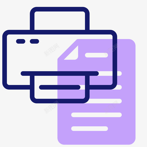 打印机多媒体设备1线性彩色图标svg_新图网 https://ixintu.com 多媒体 彩色 打印机 线性 设备