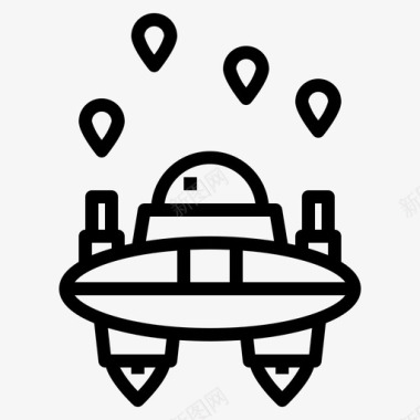 太空入侵者游戏26直线图标图标