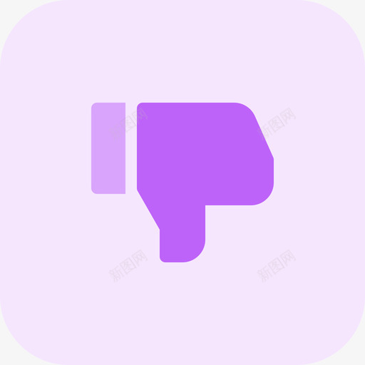 不喜欢社交标志tritone图标svg_新图网 https://ixintu.com tritone 不喜欢 标志 社交