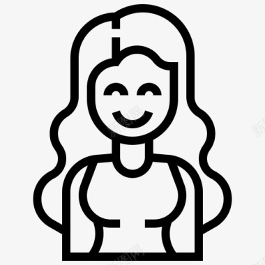 女性家庭62直系图标图标