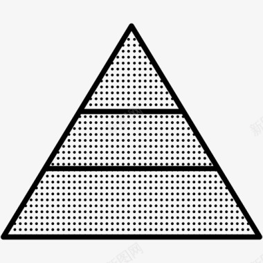 金字塔台阶星图图标图标