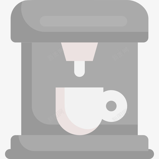 咖啡机smarthome36平板图标svg_新图网 https://ixintu.com smarthome 咖啡机 平板