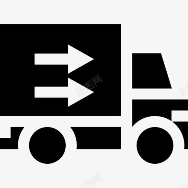 送货卡车118号交货已装满图标图标