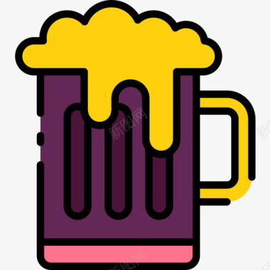 啤酒烧烤38原色图标图标