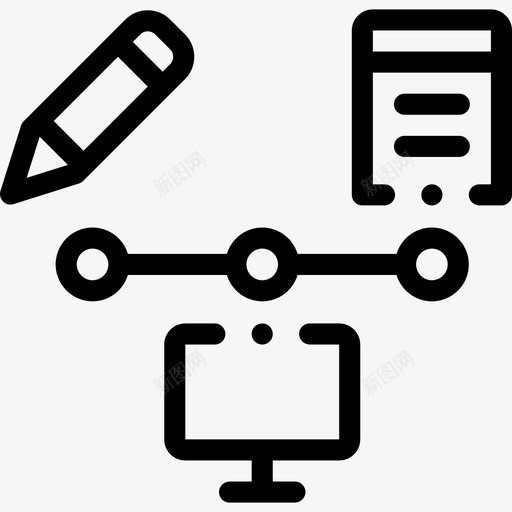 时间轴网页164线性图标svg_新图网 https://ixintu.com 时间 线性 网页设计