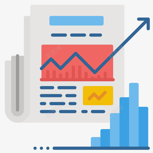 分析业务393持平图标svg_新图网 https://ixintu.com 业务 分析 持平