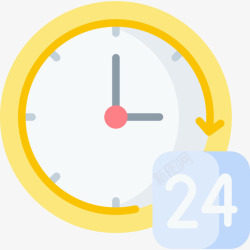 18小时24小时工商管理18平房图标高清图片
