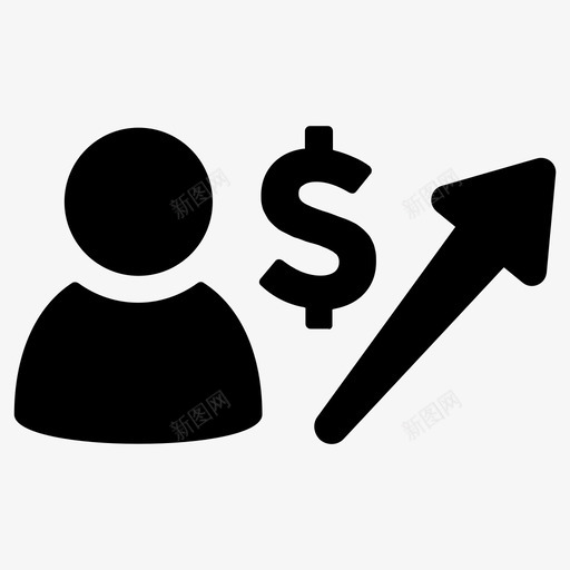 收入财务增加图标svg_新图网 https://ixintu.com 分析 分析图 利润 图表 增加 报表 收入 数据 统计 财务