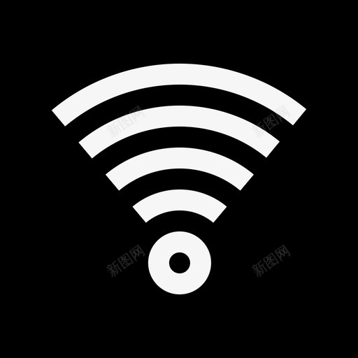 Wifi社交媒体142已填充图标svg_新图网 https://ixintu.com Wifi 填充 媒体 社交