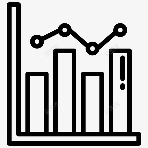 分析区块链50线性图标svg_新图网 https://ixintu.com 分析 区块 线性