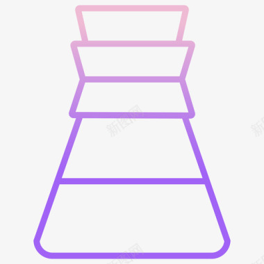 水壶咖啡馆图标2轮廓渐变图标