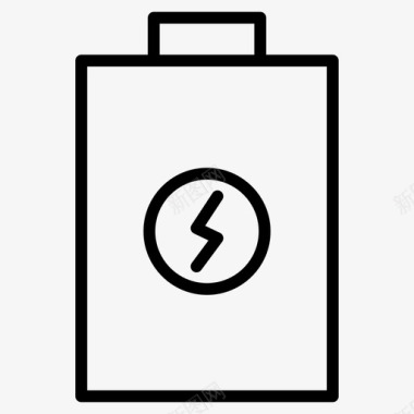 电池蓄能器充电图标图标