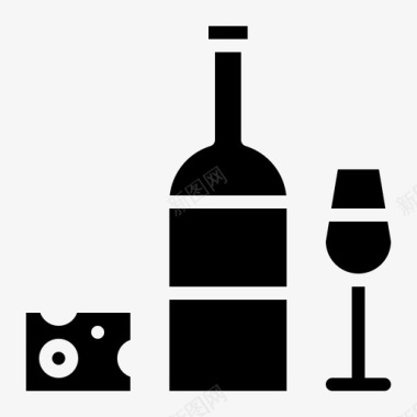 葡萄酒饮料47铭文图标图标