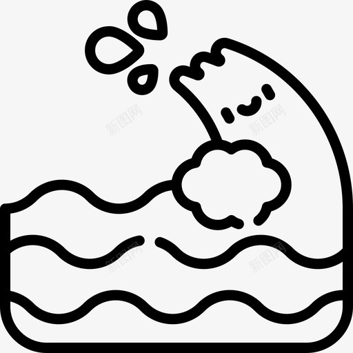 气旋天气257线性图标svg_新图网 https://ixintu.com 天气 气旋 线性