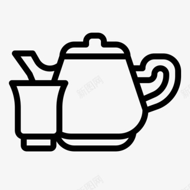 茶饮料健康图标图标