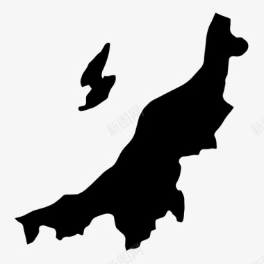 日本新潟县图标图标