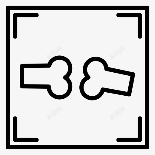 X光医学203线性图标svg_新图网 https://ixintu.com 医学 线性