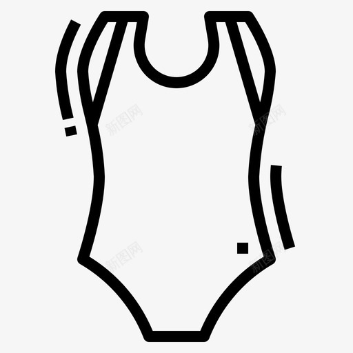 泳装比基尼夏季图标svg_新图网 https://ixintu.com 夏季 比基尼 泳装