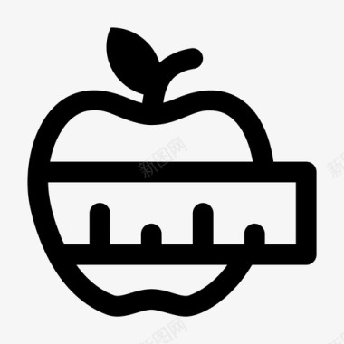 饮食苹果食物图标图标