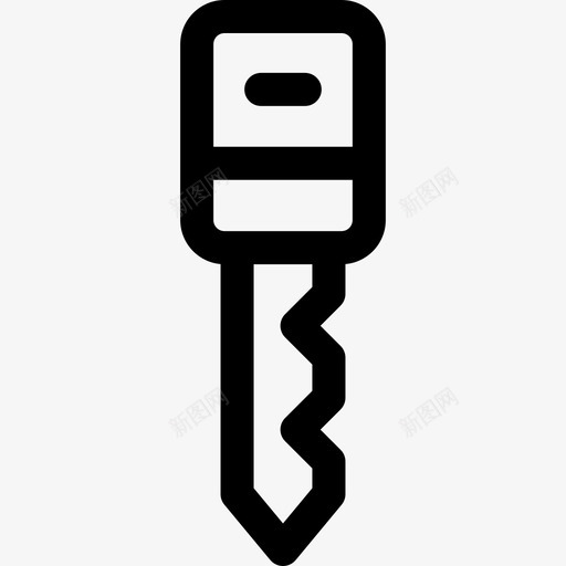 车钥匙修车19直线型图标svg_新图网 https://ixintu.com 修车 直线 线型 钥匙