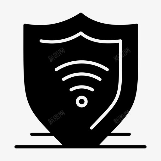 internetinternet安全保护图标svg_新图网 https://ixintu.com internet 保护 字形 安全 实心 屏蔽