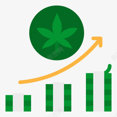 利润大麻11持平图标图标