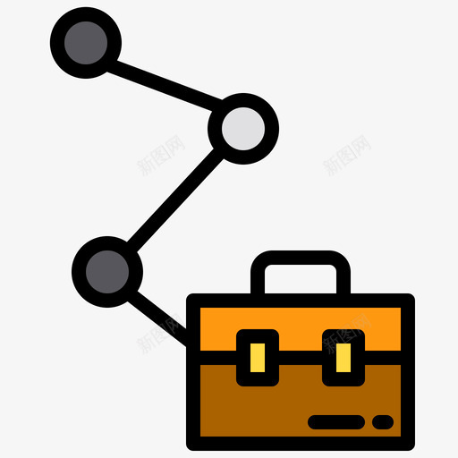 职业简历30线条颜色图标svg_新图网 https://ixintu.com 简历 线条 职业 颜色