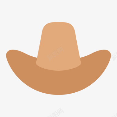 牛仔帽美国19平头图标图标
