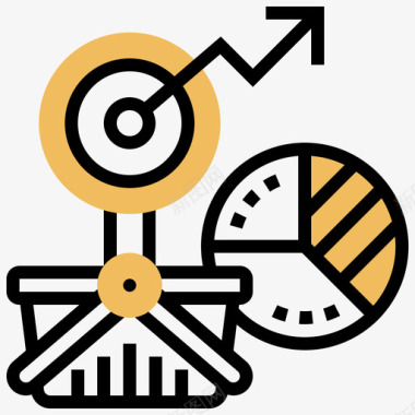 市场分析SEO135黄影图标图标