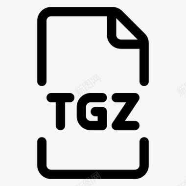 tgz文件格式图标图标