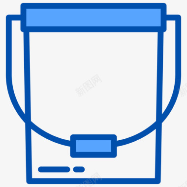 桶居家3蓝色图标图标