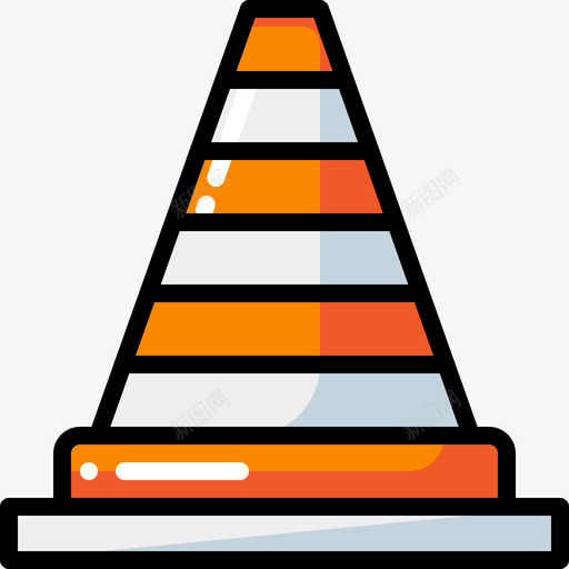 圆锥结构170线性颜色图标svg_新图网 https://ixintu.com 圆锥 线性 结构 颜色