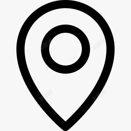 销地图30线性图标svg_新图网 https://ixintu.com 地图 线性
