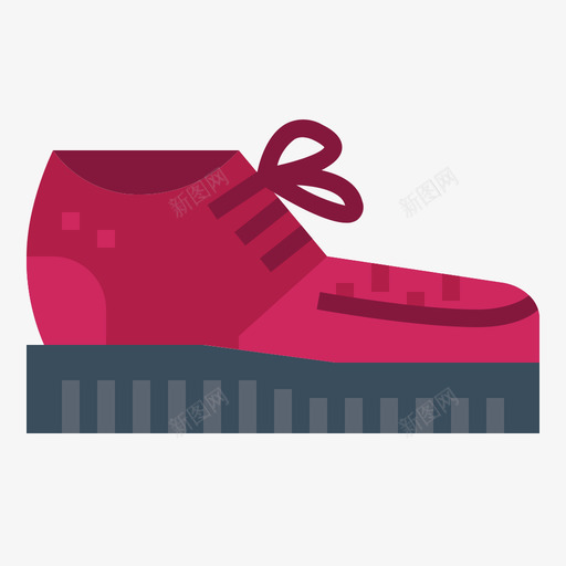 运动鞋鞋22线性颜色图标svg_新图网 https://ixintu.com 线性 运动鞋 颜色