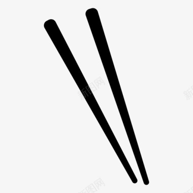 筷子亚洲中国图标图标