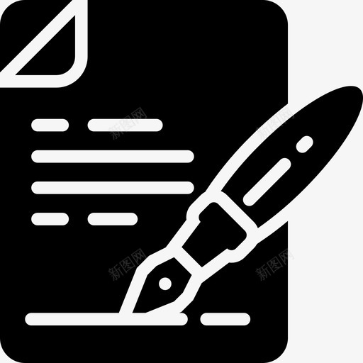 合同电子邮件操作5填充图标svg_新图网 https://ixintu.com 合同 填充 操作 电子邮件