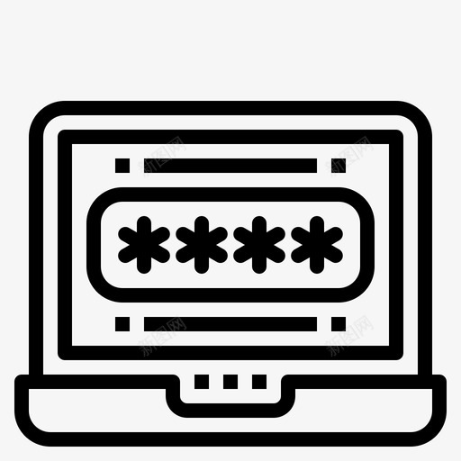 密码网络安全28线性图标svg_新图网 https://ixintu.com 密码 线性 网络安全